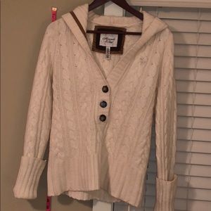 Abercrombie & Fitch button-up sweater